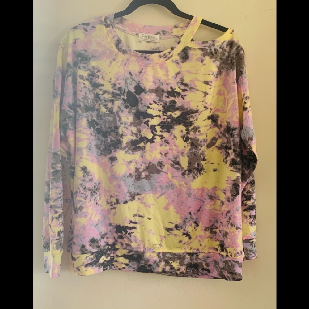 New Jolie & Joy Tie-dyed One shoulder
